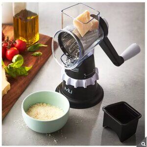 MIU Rotary Food Grater With 5 Replaceable Drums